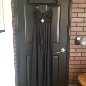 Long Women's Black Dress